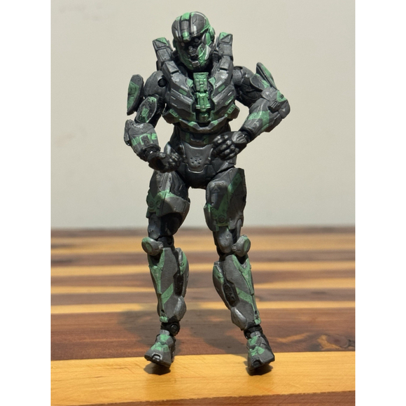McFarlane HALO 4 Spartan C.I.O. 5” Green Walgreens Exclusive Action Figure - Picture 1 of 2